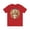 Red, variant on Mask Shirt, Shirt with Mask, Tee Shirt with Gold Face