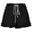 Black, variant on Summer Lounge Shorts for Women Loose Casual Ruffle Hem Shorts with Pocket Wide Leg Loungewear Pajamas Bottoms Sky Blue, 2XL