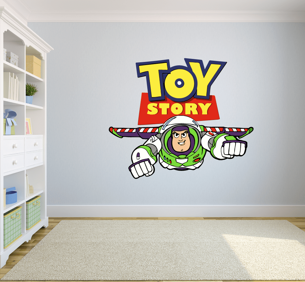 Details about   Disney store Toy Story Buzz Lightyear wall decorations peg Fixation Murale New 