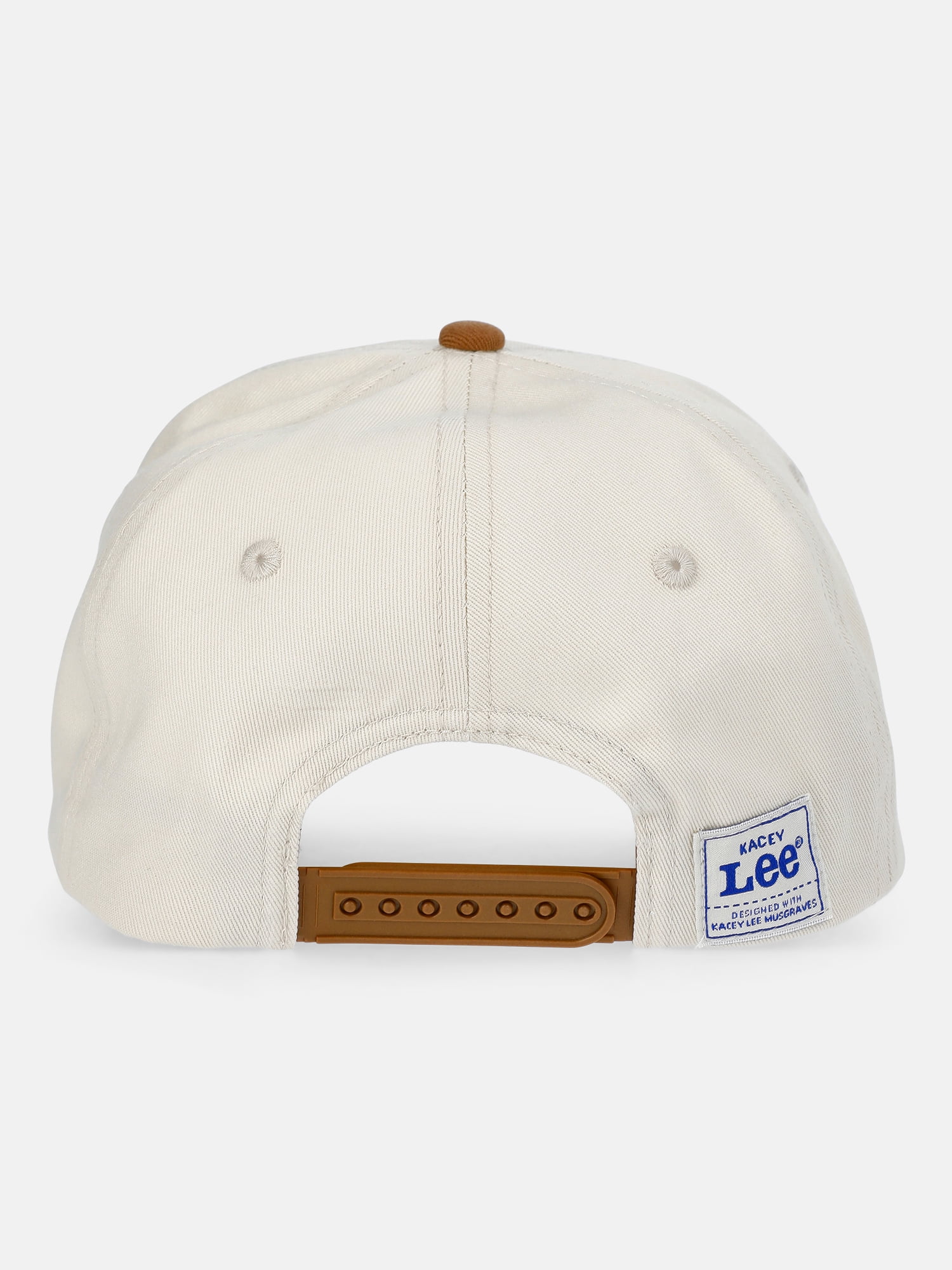 Kacey Lee Men's Embroidered Hat, Cream