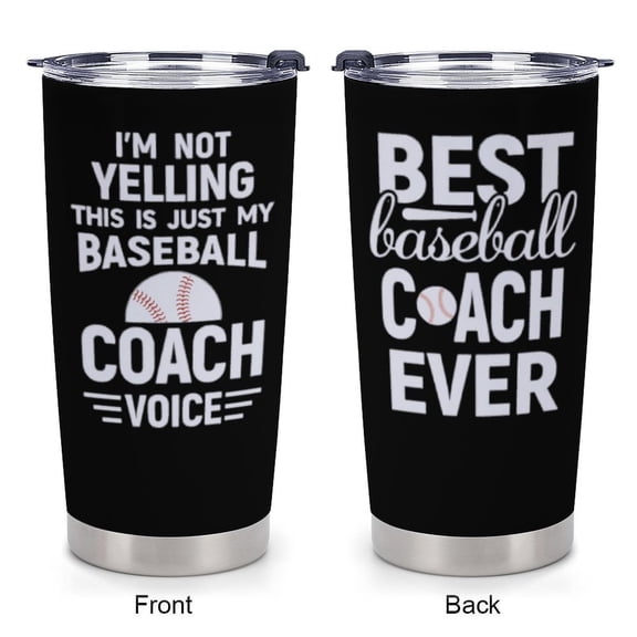 Baseball Coach- Gifts for Men Women - Christmas Gifts, Thank You Gift for Coach-es - Gift Ideas for Baseball Coach- - 20oz Coach-es Tumbler
