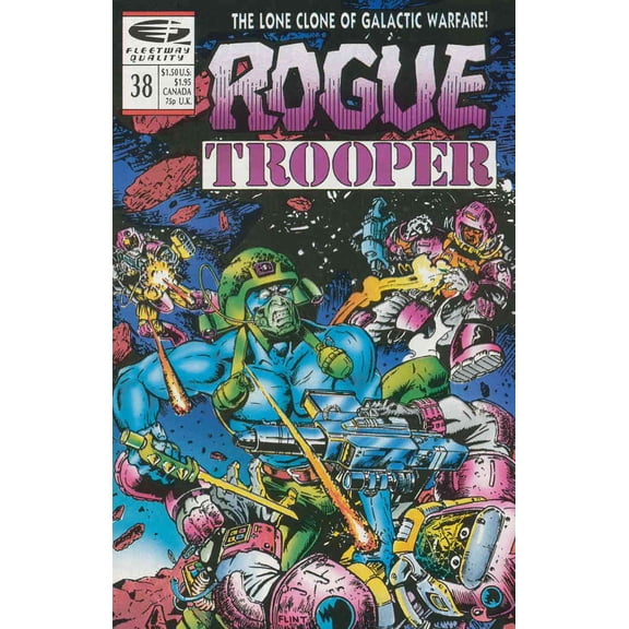 Rogue Trooper (1st Series) #38 VF ; Fleetway Quality Comic Book