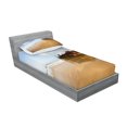 thumbnail image 2 of Ambesonne Beach Fitted Sheet & Pillow Sham Set, Antique Rusty Ship Wreck, Twinxl, Multicolor, 2 of 2