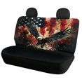 thumbnail image 5 of FUIALDOLG Bald Eagle US Flag, Washable Car Back Seat Covers 2 Pieces Decoration Non-Slip Back Seats Protectors for Car Interior Auto, 5 of 7