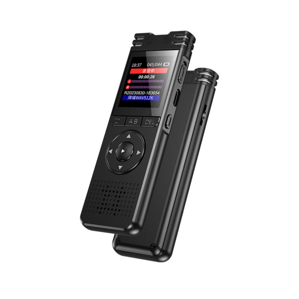 AOOOWER Long Battery 32GB 64GB Digital Voice Recorders, Clear Video Capture for Meetings Lectures