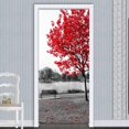 thumbnail image 3 of Autocollant de Porte 77x200cm Effet Trompe L'il Papier Peint 3D (Style 29), 3 of 5