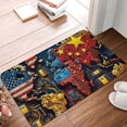 thumbnail image 4 of Yiaed World Map Of Digital Circuits Print Flannel Doormat Mat Outdoor Indoor Door Mats,Welcome Matt Outdoor Front Door Mat Doormat Outdoor Mat Outdoor Mat,16"x24", 4 of 7