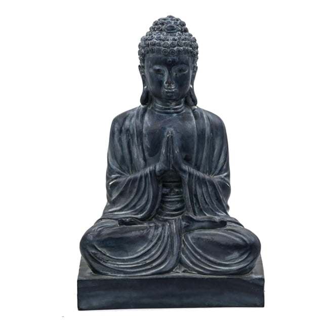 Estatua Buda, figura coleccionable Buda, regalo para festivales, escultura versátil, adorno para oficina, jardín, mesa, patio o terraza.