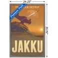 thumbnail image 3 of Star Wars: Jakku - Find Your Destiny by Russell Walks Wall Poster, 22.375" x 34" Framed, 3 of 6