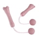 thumbnail image 1 of Cuerda de saltar para entrenamiento de fitness, ajustable con asas esmeriladas Rosa Inalámbrico, 1 of 9