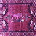 thumbnail image 1 of Ahgly Company Indoor Square Animal Purple Traditional Area Rugs, 6' Square, 1 of 4