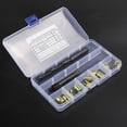 thumbnail image 1 of AMONIDA Thread Repair Kit 12PCS M8 X 1.25 Self Tapping Thread Inserts Tool Set, 1 of 8