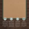 thumbnail image 5 of Linon Athena Machine Tufted Wool 8'9"x12' Rug in Cork and Green, 5 of 5