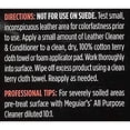 thumbnail image 6 of Meguiar?s D18001 Leather Cleaner & Conditioner Cleans and Restores for Supple Leather Finish, 1 gallon, 6 of 6