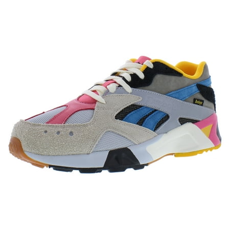 Reebok Aztrek Unisex Shoes Size 9, Color: Parchment/Cement/Superpink