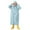 Blue, variant on SJLDQY Children's Raincoat With School Bag And Hood Boys And Girls Students Children Solid Color Long Raincoat