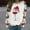 White, variant on Tetras Christmas Top for Women,Fashion Women's Casual Long Sleeve Round Neck Printed Ladies Hoodless Sweatshirt,Tops Blouse
