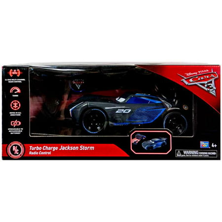 Disney Cars Cars 3 Turbo Charge Jackson Storm R/C (Best Cars To Turbo Charge)