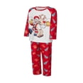 thumbnail image 2 of Family Matching Christmas Pajamas Santa Claus Printed Holiday Sleepwear Loungewear Matching Pjs Set, 2 of 7