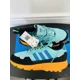 thumbnail image 1 of New Adi-das ZX 1K Boost Athletic Shoes Acid Mint Orange Black GX6568 Men’s Sz 9, 1 of 3