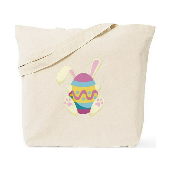 CafePress - Bunny Egg Tote Bag - Unisex Canvas Tote Bag, Beige, 1-Piece