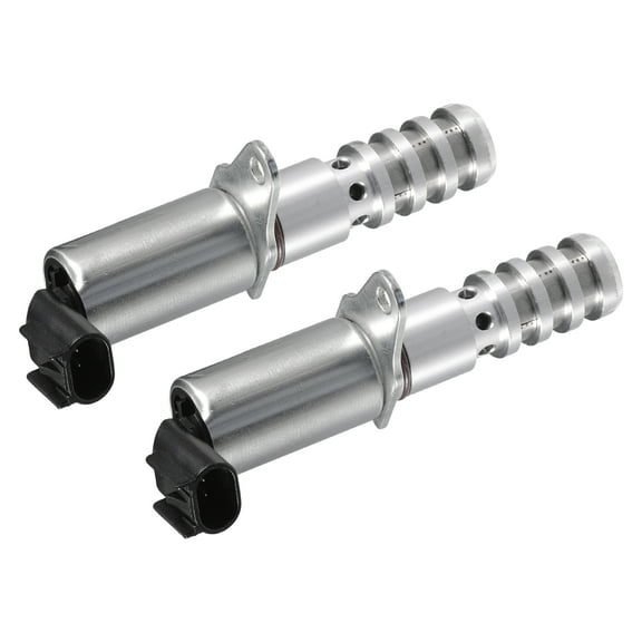Engine Variable Valve Timing VVT Solenoid, No.12615873 for Buick Rainier 2004-2007 Silver Tone, 2 Pcs