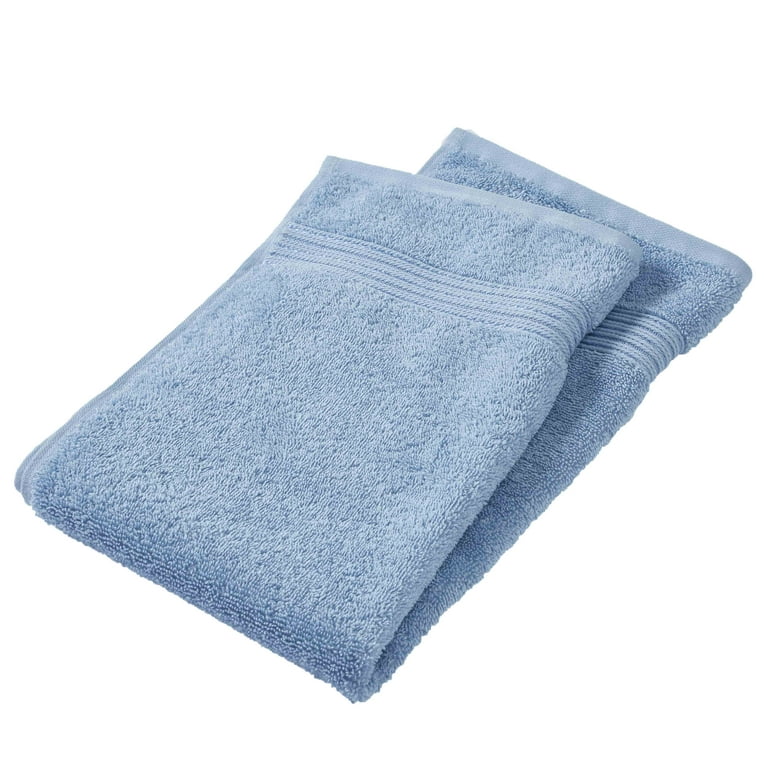 Estella 6-Piece Sonoma Blue 0 Twist Cotton Bath Towel Set 5321T7B497 - The  Home Depot