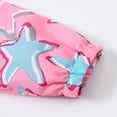 thumbnail image 6 of Povozer Baby Jackets Kids Zip-Up Hoodie Girls Boys Toddler Rain Jacket Kids Windbreaker Coat Baby Girl Boy Zip Hooded Outerwear Fall Infant Raincoat,Size 1-2 Years,Hot Pink, 6 of 9