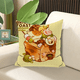 thumbnail image 5 of Fundas de almohada de postre rosa, fundas de almohada decorativas, fundas de almohada, fundas de cojín, cojines, decoración del hogar, sofá, 45 x 45 cm, cuerpo caído, 45 x 45 cm, 5 of 5