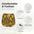 thumbnail image 4 of Bixox Women's Bees and Honeycombs pattern 2 in 1 Running Shorts - Lightweight Athletic Workout Gym Yoga Shorts Liner with Pockets - Large, 4 of 7