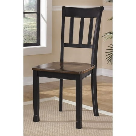 Ashley Owingsville Dining Chair in Black and Brown | Walmart Canada