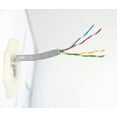 thumbnail image 3 of VIVO Gray 250ft Bulk Cat6, CCA Ethernet Cable, 23 AWG, UTP Pull Box, Cat-6 Wire, Indoor, Network Installations, 3 of 4