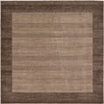 thumbnail image 1 of Unique Loom Tapis Carré de Transition Contemporain de la Collection Del Mar, 8', Brun Clair/beige, 1 of 10