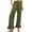 Green66, variant on TANYSU Women's Casual Ruffled Pants Summer Comfortable Everyday Long Trousers Lightweight Breathable Wear For Ladies Solid Color Leisure
