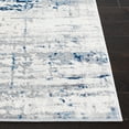thumbnail image 3 of SAFAVIEH Amelia Edden Abstract Area Rug, Ivory/Blue, 9' x 12', 3 of 11