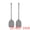 Gray 13.4x3 inch, variant on Unique Bargains Silicone Spatula Set, Kitchen Utensils with Rubber Tips Beige 13.4x3 in