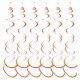 thumbnail image 2 of Serpentinas colgantes en espiral Homerr para fiestas, de aluminio, para decorar fiestas. Juego de 6 serpentinas colgantes de plástico para fiestas. Ideales para decorar fiestas., 2 of 8
