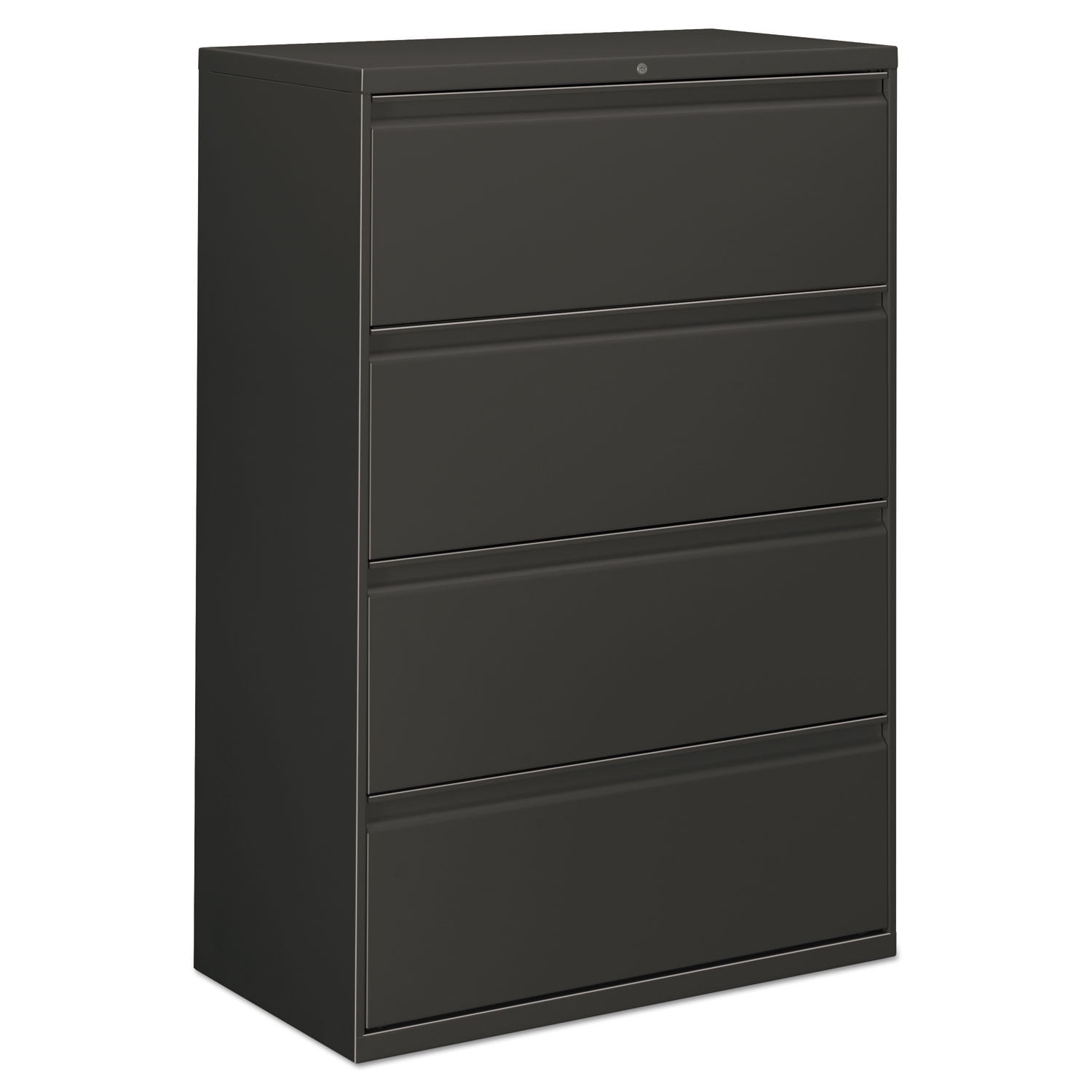 Alera Fourdrawer Lateral File 36w X 18d X 52.5h, Charcoal