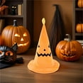 thumbnail image 2 of Halloween Witch Hat, Pumpkin Costume Hat, Unique Party Accessories for Women, Comfortable Durable Wizard Cosplay Hat for Halloween Masquerade Carnivals and Christmas Events, 2 of 8