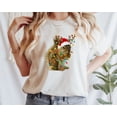 thumbnail image 2 of Christmas Squirrel Lights Shirt, Funny Squirrel Christmas Shirt, Squirrel Xmas Gift, Anima, 2 of 6