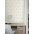 thumbnail image 5 of Packed Party Geometric Gold Standard Geometric Peel And Stick Vinyl Wallpaper, 216-in by 20.5-in, 30.75 sq. ft., 5 of 7