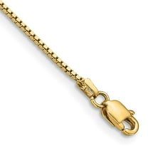 10k .95mm Box Chain Yellow Gold