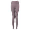 thumbnail image 4 of vigerkar Lifting Leggings for Women Gym Seamless Workout Leggings Mid Low Waist Tummy Control Yoga Pants Light Purple, M, 4 of 5
