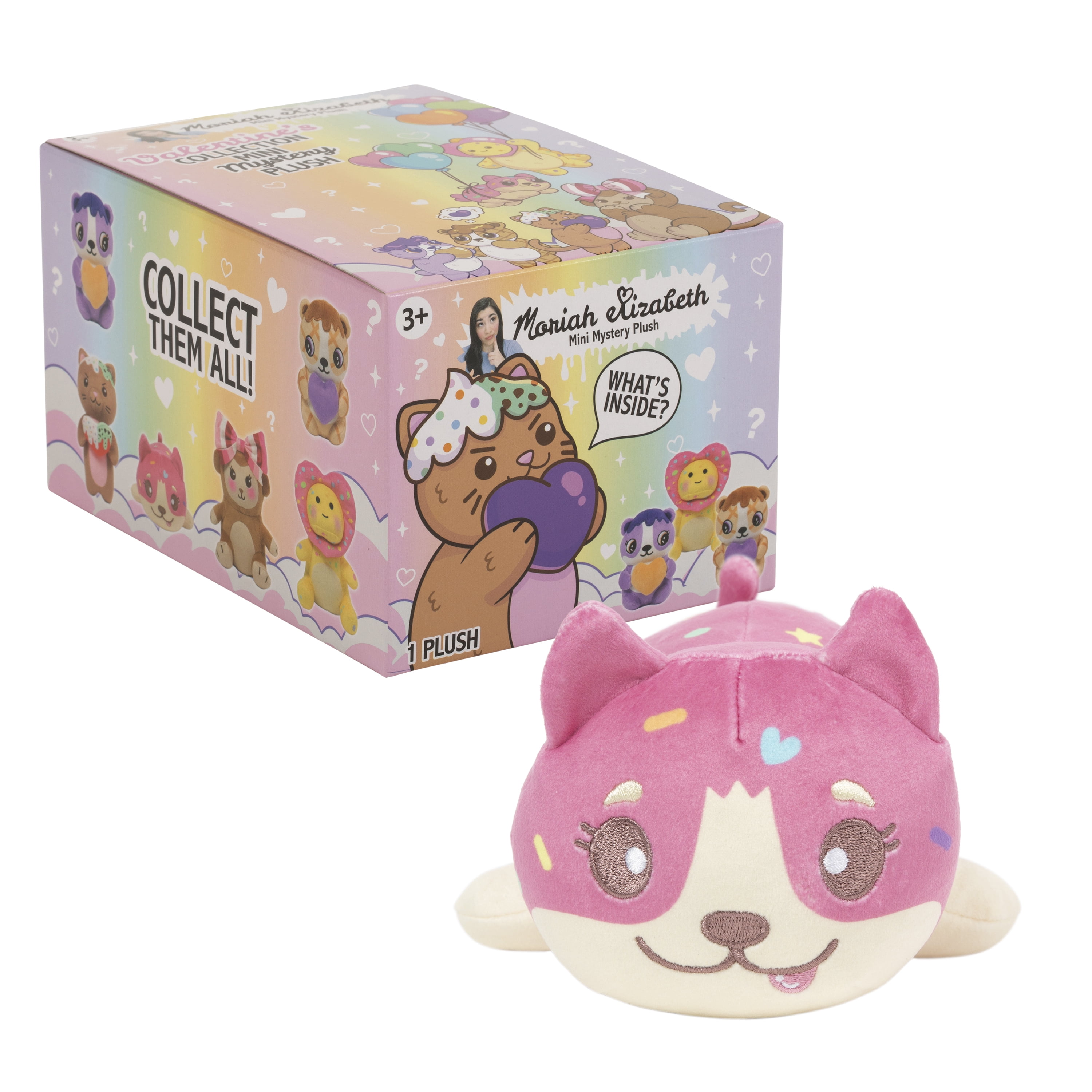 Moriah Elizabeth Mini Mystery Plush 6" Toy for Ages 3+ - Valentine's Edition