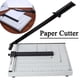 thumbnail image 1 of Cortador De Papel A4, Cortador De Papel A4 De Acero, Herramienta De Corte De Papel Manual, Guillotina De Oficina, Cortador De Papel A4 Cateissary TO002063-00, 1 of 6