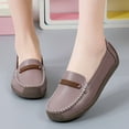 thumbnail image 3 of Ladies Soft-Soled Flat Cowhide Casual Shoes, 3 of 14