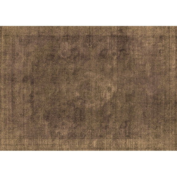 Ahgly Company Indoor Rectangle Oriental Brown Industrial Area Rugs, 4' x 6'