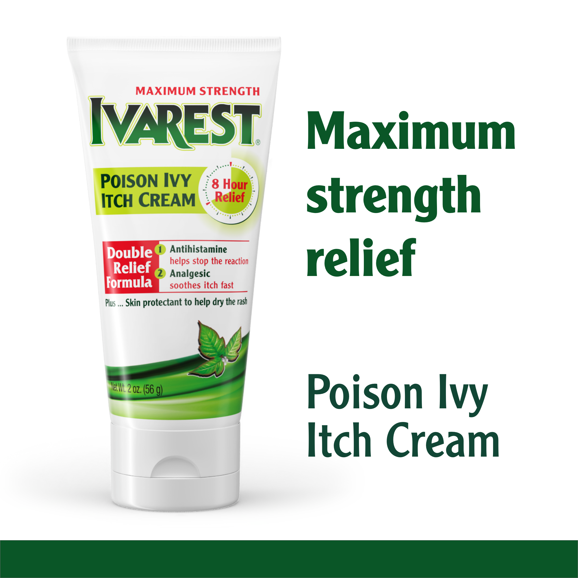 Ivarest Anti-Itch Cream, Maximum Strength, Medicated, 2 oz - image 2 of 8