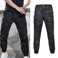 thumbnail image 4 of Hombres Streetwear Casual Hip Hop Pantalones Tactical Amy Pantalones De Senderismo Black_XXL Sunnimix Pantalones de camuflaje, 4 of 8
