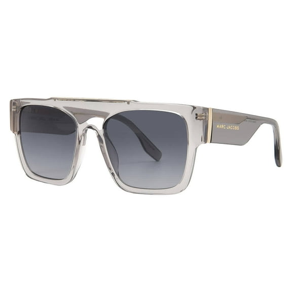 Marc Jacobs Dark Grey Shaded Browline Men's Sunglasses MARC 757/S 0KB7/9O 53